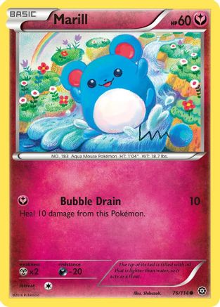 [PKM] Marill (76/114) [XY: Steam Siege]