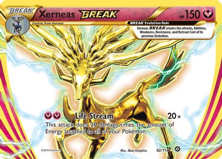[PKM] Xerneas BREAK (82/114) [XY: Steam Siege]