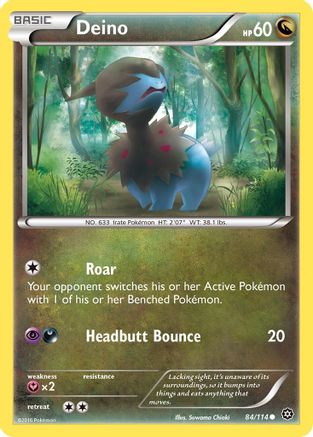 [PKM] Deino (84/114) [XY: Steam Siege]
