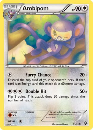 [PKM] Ambipom (91/114) [XY: Steam Siege]