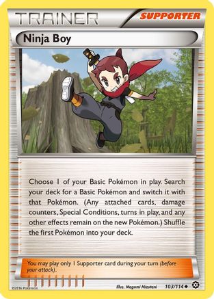 [PKM] Ninja Boy (103/114) [XY: Steam Siege]