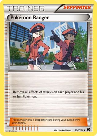 [PKM] Pokemon Ranger (104/114) [XY: Steam Siege]