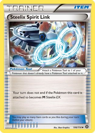 [PKM] Steelix Spirit Link (106/114) [XY: Steam Siege]