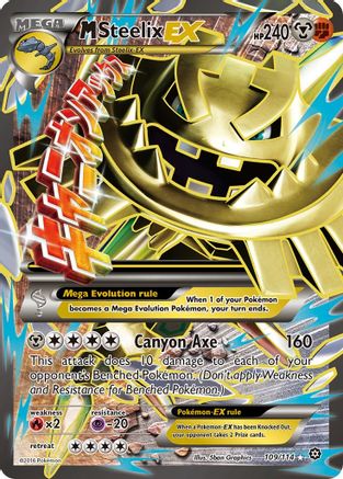 [PKM-R] M Steelix EX (109/114) [XY: Steam Siege]
