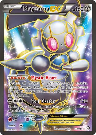 [PKM] Magearna EX (110/114) [XY: Steam Siege]