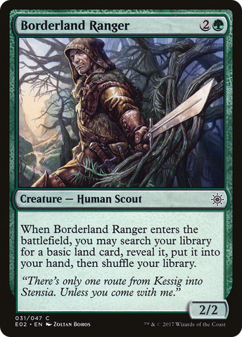 {C} Borderland Ranger [Explorers of Ixalan][E02 031]