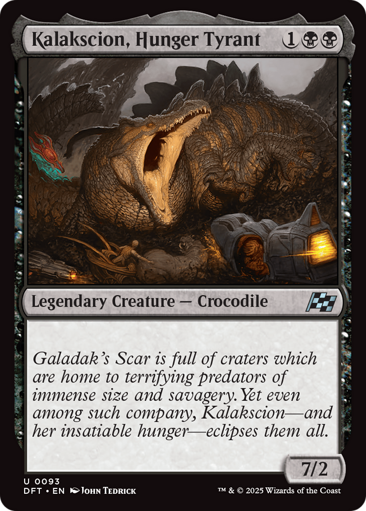 {@C} Kalakscion, Hunger Tyrant [Aetherdrift][DFT 093]