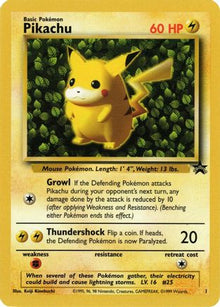 [PKM] Pikachu (1) (Promo) [Wizards of the Coast: Black Star Promos]