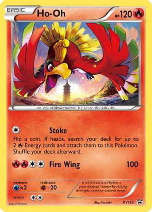 [PKM-R] Ho-Oh (XY153) [XY: Black Star Promos]
