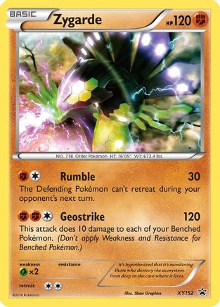 [PKM-R] Zygarde (XY152) [XY: Black Star Promos]