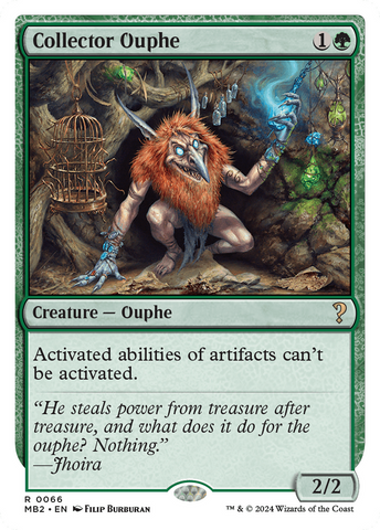{R} Collector Ouphe (White Border) [Mystery Booster 2][MB2 066]