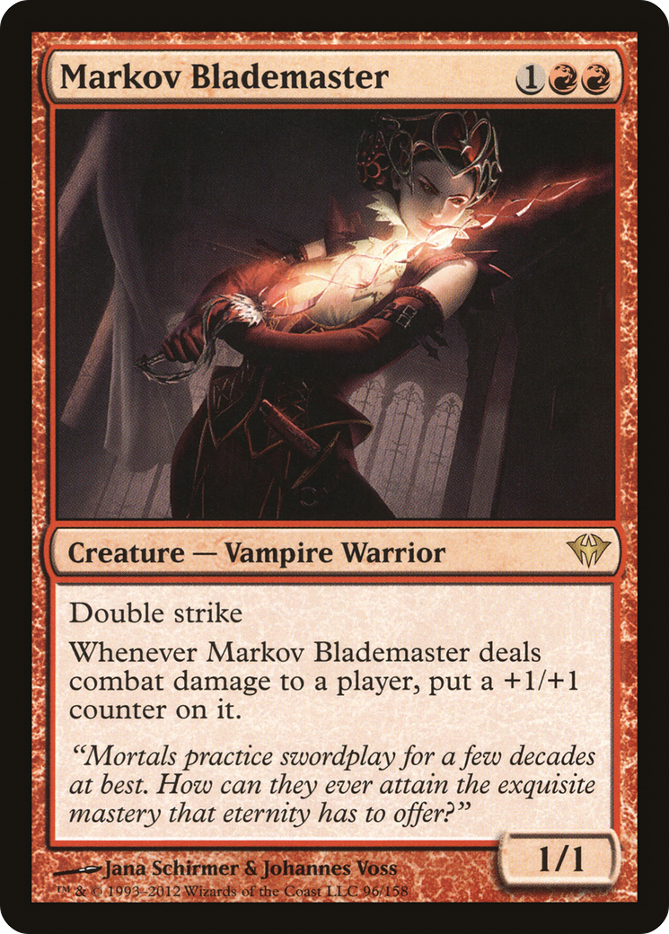 {R} Markov Blademaster [Dark Ascension][DKA 096] - Misty Mountain Games
