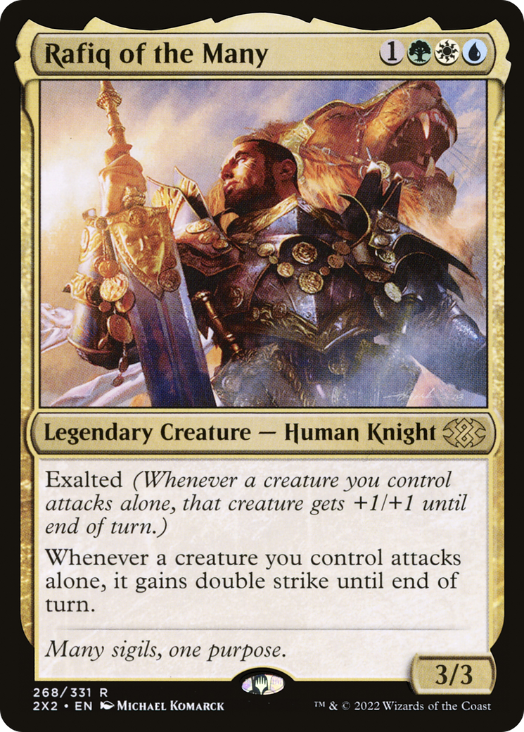 {R} Rafiq of the Many [Double Masters 2022][2X2 268]