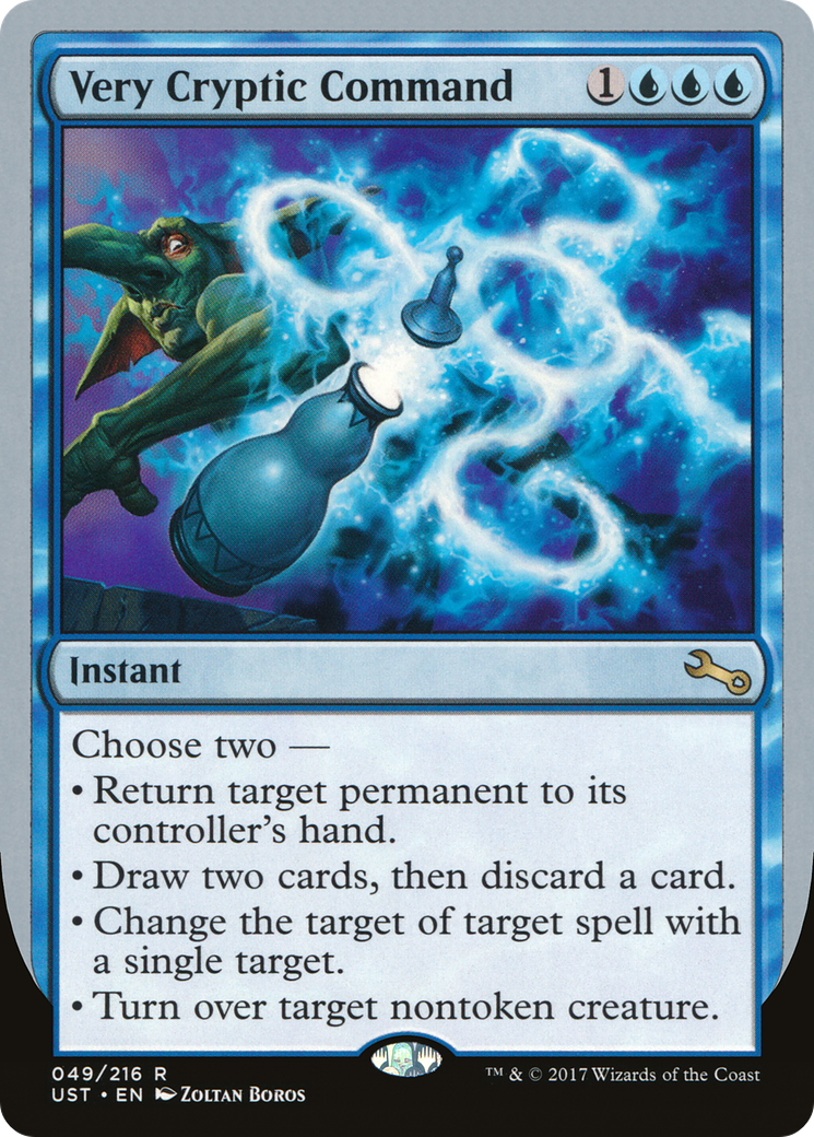 {R} Very Cryptic Command (Return) [Unstable][UST 49D] - Misty Mountain Games