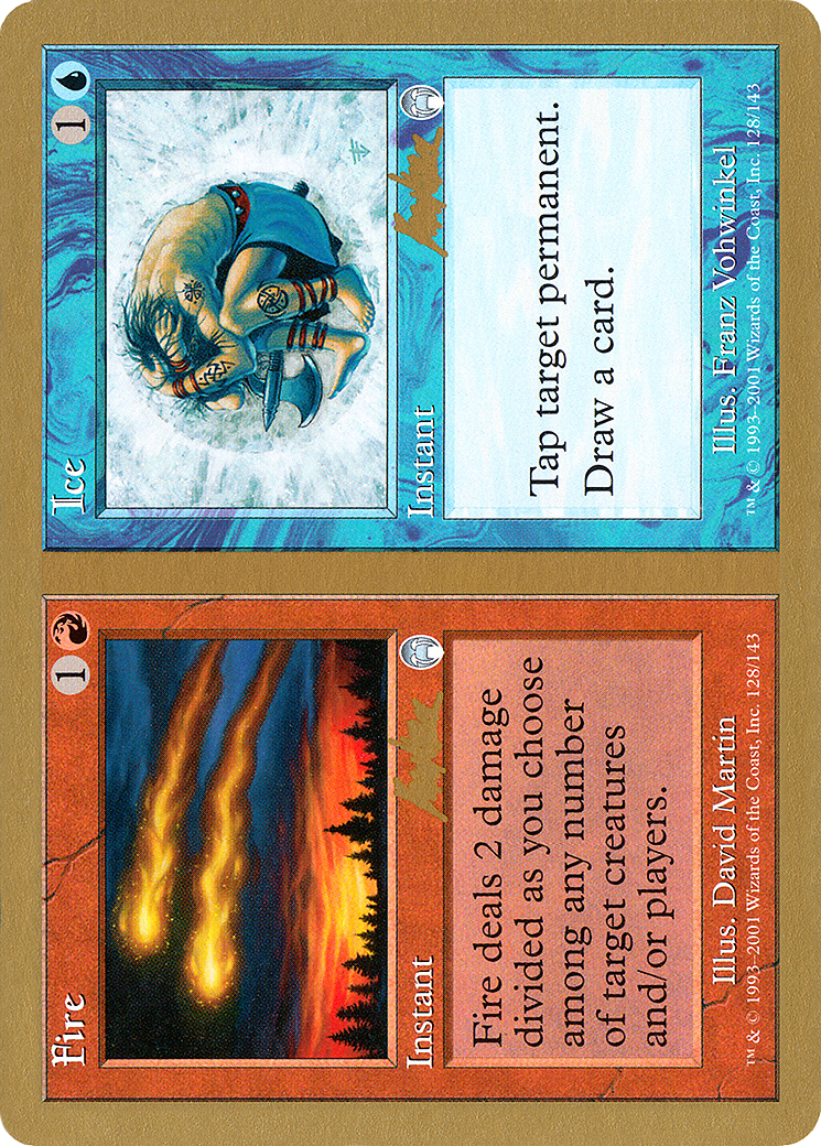 {C} Fire // Ice (Brian Kibler) [World Championship Decks 2002][GB WC02 BK128]