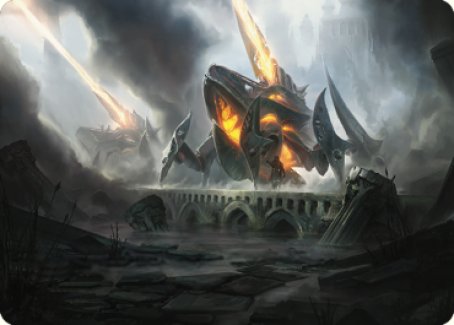 {A} Skitterbeam Battalion Art Card [The Brothers' War Art Series][ABRO 021]