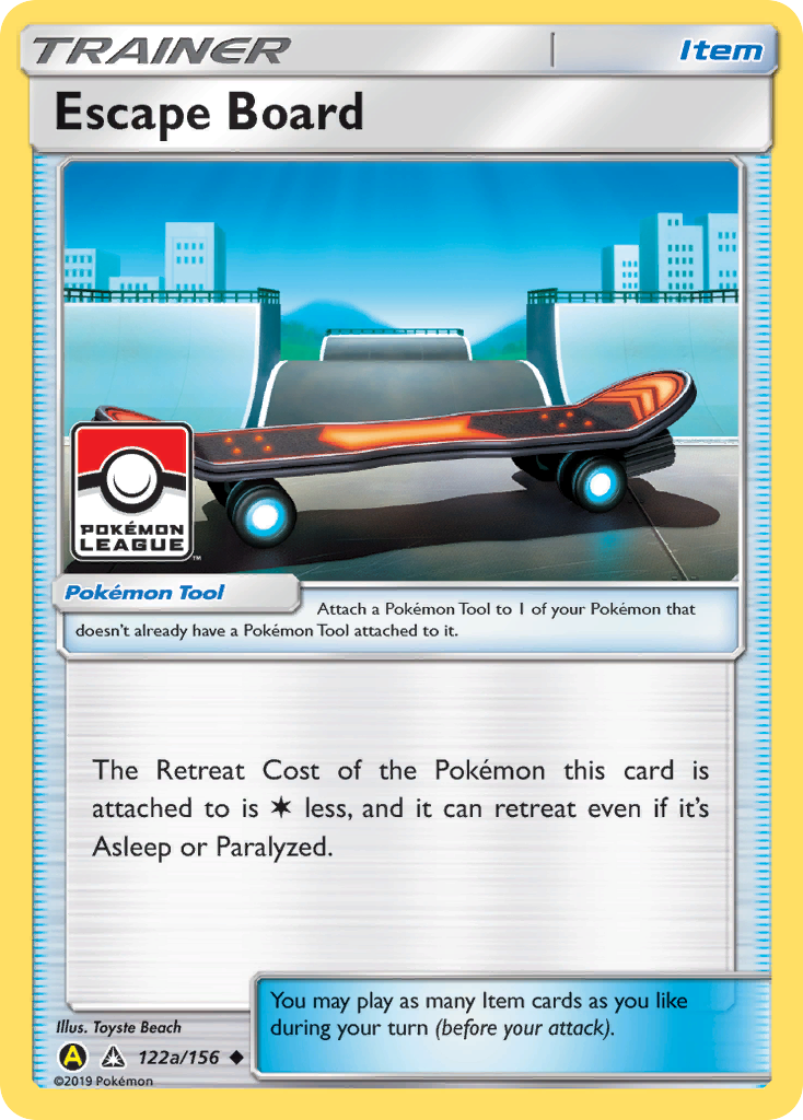 [PKM] Escape Board (122a/156) (League Promo) [Sun & Moon: Ultra Prism]