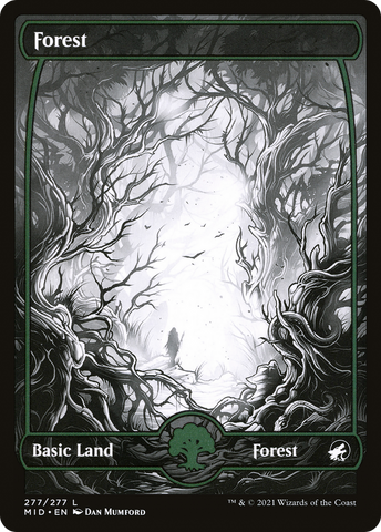 {B}[MID 277] Forest (277) [Innistrad: Midnight Hunt]