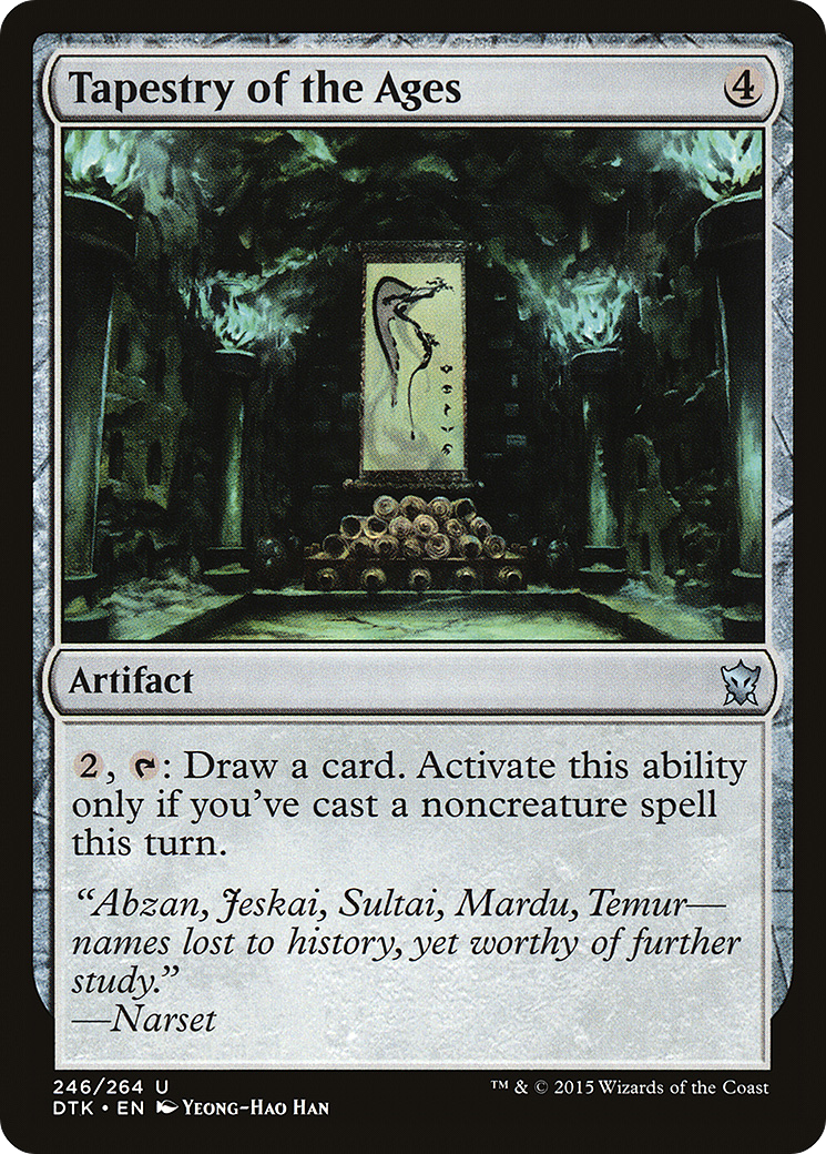 {C} Tapestry of the Ages [Dragons of Tarkir][DTK 246] - Misty Mountain Games
