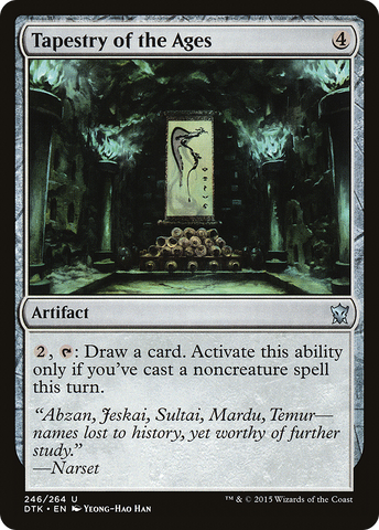{C} Tapestry of the Ages [Dragons of Tarkir][DTK 246]