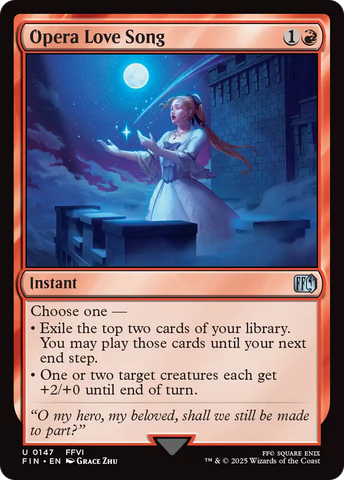 {@C} Opera Love Song [FINAL FANTASY][FIN 147]