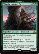 {R} Titania, Nature's Force [Duskmourn: House of Horror Commander][DSC 202]