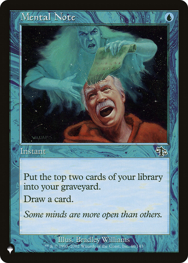 Mental Note [LIST 46/143]