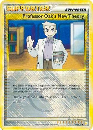 [PKM] Professor Oak's New Theory (101/123) (League Promo) [HeartGold & SoulSilver: Base Set]