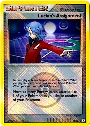 [PKM] Lucian's Assignment (92/111) (League Promo) [Platinum: Rising Rivals]