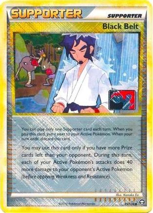 [PKM] Black Belt (85/102) (League Promo) [HeartGold & SoulSilver: Triumphant]