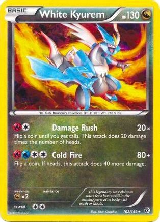 [PKM] White Kyurem (102/149) (Theme Deck Exclusive) [Black & White: Boundaries Crossed]