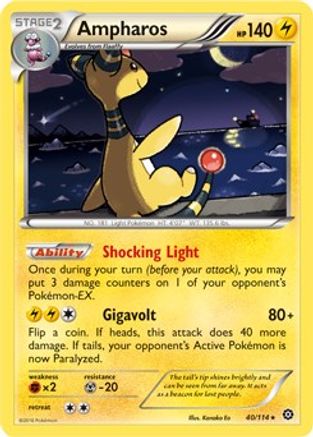 [PKM] Ampharos (40/114) (Theme Deck Exclusive) [XY: Steam Siege]