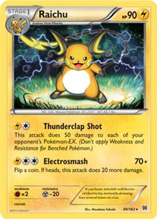 [PKM-R] Raichu (49/162) (Theme Deck Exclusive) [XY: BREAKthrough]
