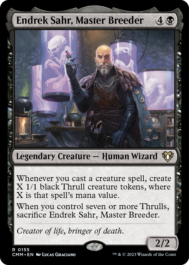 {R} Endrek Sahr, Master Breeder [Commander Masters][CMM 155]