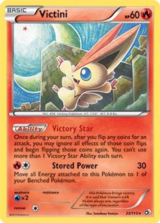 [PKM-R] Victini (23/113) (Theme Deck Exclusive) [Black & White: Legendary Treasures]