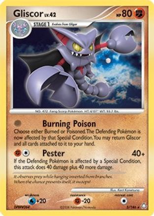 [PKM] Gliscor (5/146) (Theme Deck Exclusive) [Diamond & Pearl: Legends Awakened]