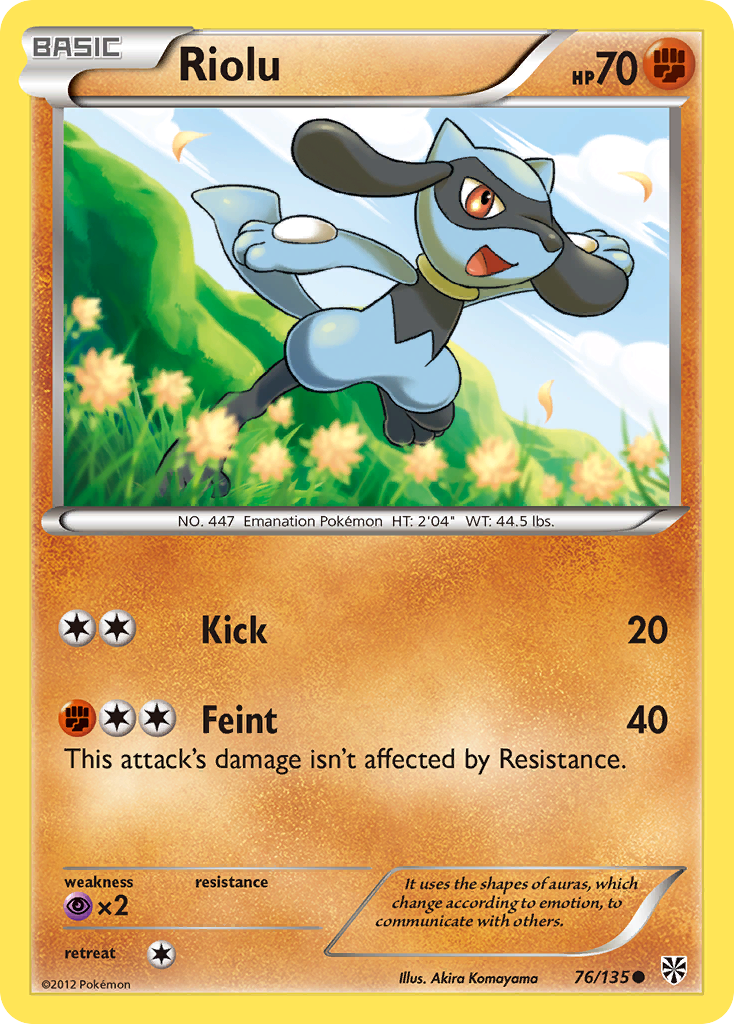 [PKM-C] Riolu (76/135) [Black & White: Plasma Storm]