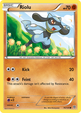 [PKM-C] Riolu (76/135) [Black & White: Plasma Storm]