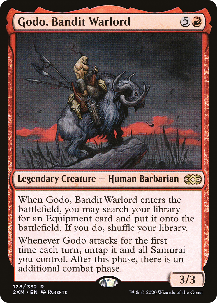 {R} Godo, Bandit Warlord [Double Masters][2XM 128]