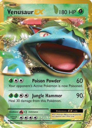[PKM] Venusaur EX (1/108) [XY: Evolutions]