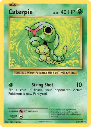 [PKM-C] Caterpie (3/108) [XY: Evolutions]