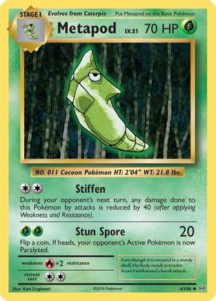 [PKM] Metapod (4/108) [XY: Evolutions]