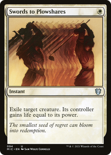 {C} Swords to Plowshares [Innistrad: Midnight Hunt Commander][MIC 094] - Misty Mountain Games