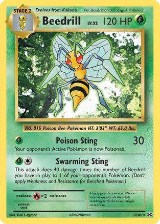 [PKM] Beedrill (7/108) [XY: Evolutions]