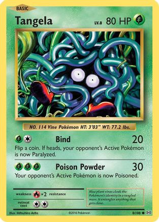 [PKM-C] Tangela (8/108) [XY: Evolutions]