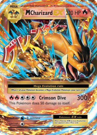 [PKM] M Charizard EX (13/108) [XY: Evolutions]