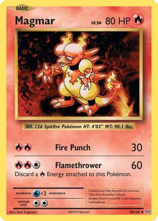 [PKM] Magmar (20/108) [XY: Evolutions]