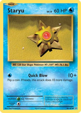 [PKM] Staryu (30/108) [XY: Evolutions]