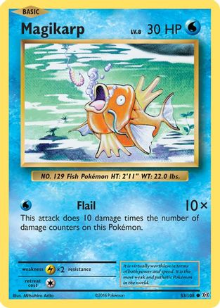 [PKM] Magikarp (33/108) [XY: Evolutions]