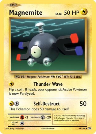 [PKM] Magnemite (37/108) [XY: Evolutions]